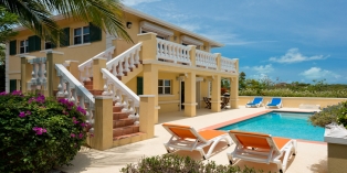 Turks and Caicos Villa Rentals By Owner - Emerald Shores Guest House, Chalk Sound, Providenciales (Provo), Turks and Caicos Islands.