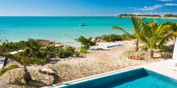 Turks and Caicos Villa Rentals - Miami Vice One, near Sapodilla Bay Beach, Providenciales (Provo), Turks and Caicos Islands.