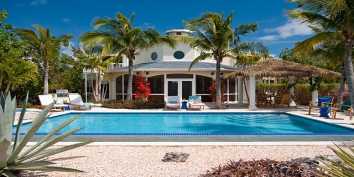 Turks and Caicos Villa Rentals By Owner - Twelve Palms Villa, Ocean Point, Providenciales (Provo), Turks and Caicos Islands.