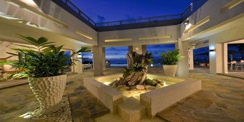 Le Reve luxury villa rental, Baie Rouge Beach, Terres-Basses, St. Martin, French West Indies.