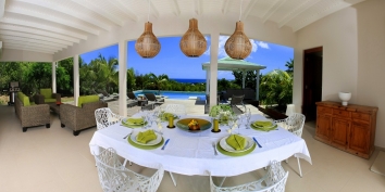 Kiwi villa rental, Long Bay, Terres Basses, Saint Martin, Caribbean.