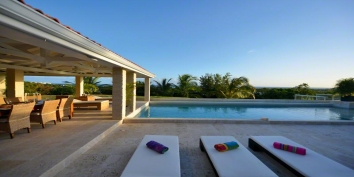 La Favorita villa rental, Baie Longue, Terres Basses, Saint Martin, Caribbean.