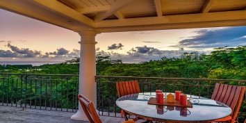 The romantic setting of the Caribbean sunset makes every dinner at Little Provence unforgettable and unique.