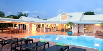 La Magnolia villa rental, Baie Longue, Terres-Basses, Saint Martin, Caribbean.