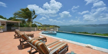 Fields of Ambrosia villa rentals, Anse au Cajoux, Terres-Basses, Saint Martin, Caribbean.