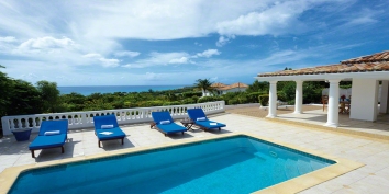 La Bella Casa villa rental, Baie Longue, Terres-Basses, Saint Martin, Caribbean.