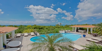 Pamplemousse villa rental, Baie Longue, Terres-Basses, Saint Martin, Caribbean.