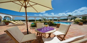 Serena villa rental, Baie Rouge Beach, Terres-Basses, St. Martin, French West Indies.