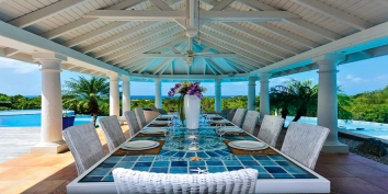 Bleu Passion, Plum Bay, Terres Basses, St. Martin villa rental, French West Indies.