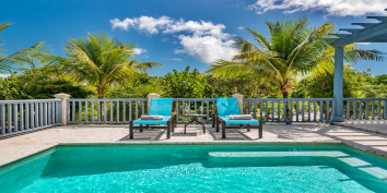 Relax and soak up the Caribbean sunshine at Coriander Cottage, Turks and Caicos Islands.