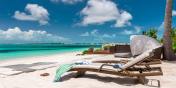 Relax and soak up the Caribbean sun at Conch Beach Villa, Turks and Caicos Islands.