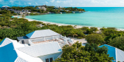 Fantastic views from the roof terrace are waiting for you at Coccoloba Beach House, Providenciales.