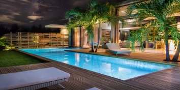 A beautifully designed 4 bedroom luxury villa providing privacy, comfort and tropical chic!