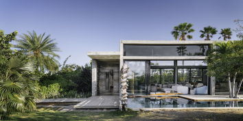 Villa Islander, Providenciales (Provo), Turks and Caicos Islands, B.W.I. is beautifully designed and very private.