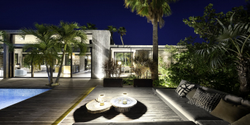 Villa Islander is absolutely gorgeous by day or by night.