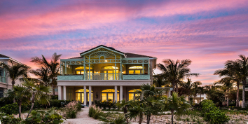 All six Villas at The Shore Club have direct access to Long Bay Beach, Providenciales.