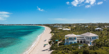 Turks and Caicos Villa Rentals - Villa Azzurra, Grace Bay Beach, Providenciales (Provo), Turks and Caicos Islands.