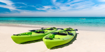 This Turks and Caicos villa rental provides some non-motorized water sports equipment.