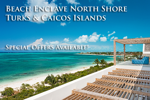 Special offers availabe at the Beach Enclave North Shore villas, Providenciales, Turks and Caicos Islands!
