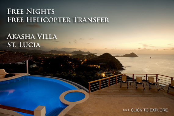 St. Lucia Villa Rentals By Owner - Akasha Villa, Cap Estate, Rodney Bay, St. Lucia.